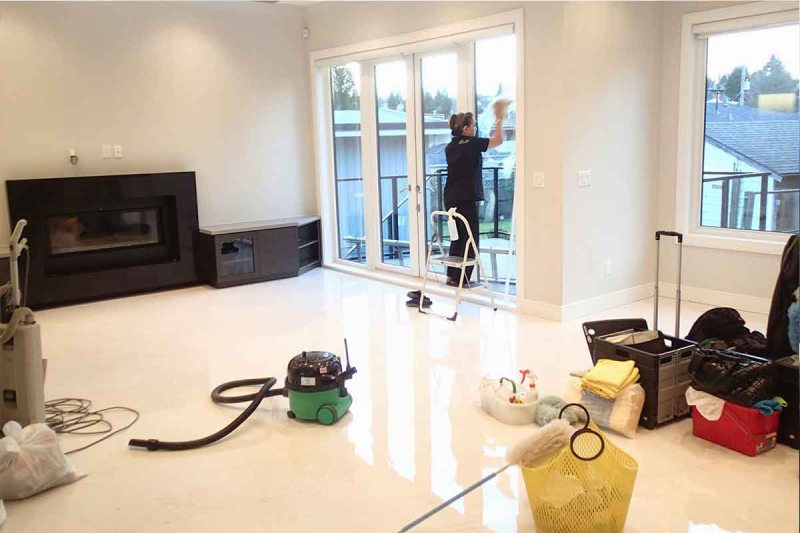 vệ sinh sau xây dựng, dọn dẹp sau xây dựng, vệ sinh công trình